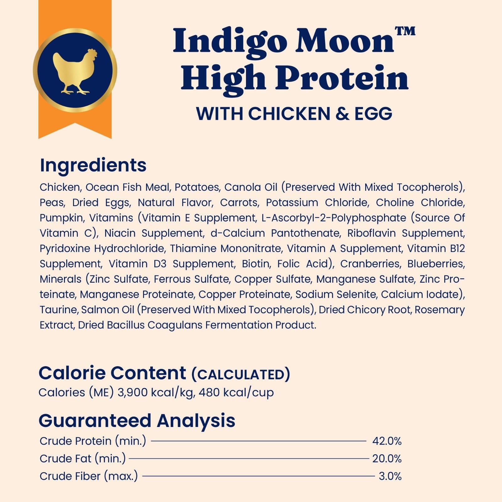 High Protein Chicken Dry Cat Food for Cats & Kittens, 6LB   Grain Free Nutrition8