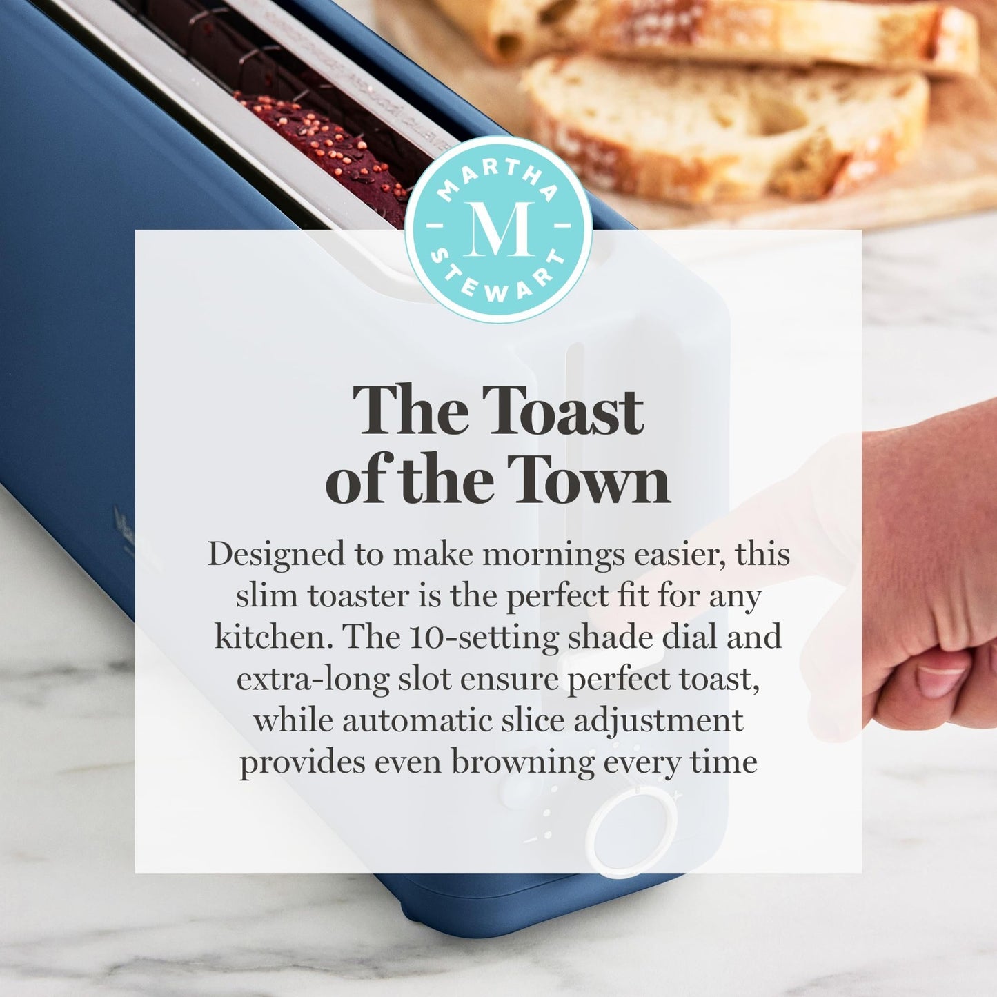 2-Slice Long Slot Toaster - Extra Wide for Sourdough & Bagels, 10 Shade Settings11