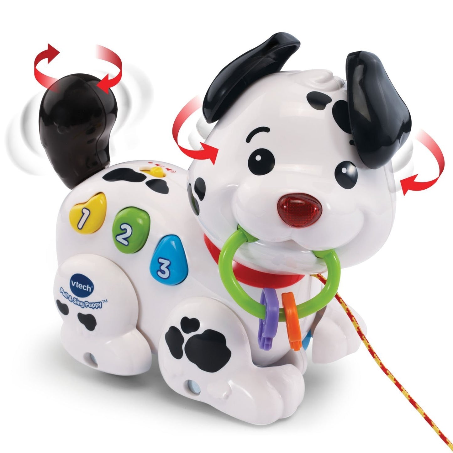 Interactive Pull and Sing Puppy Toy   Musical Learning Plush for Toddlers3