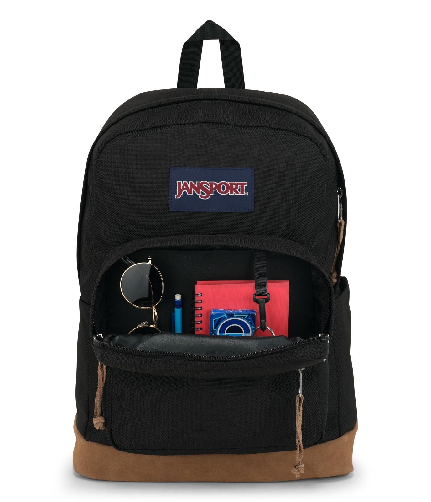Durable Daypack Backpack with Padded 15" Laptop Sleeve & Water Bottle Pocket   B4