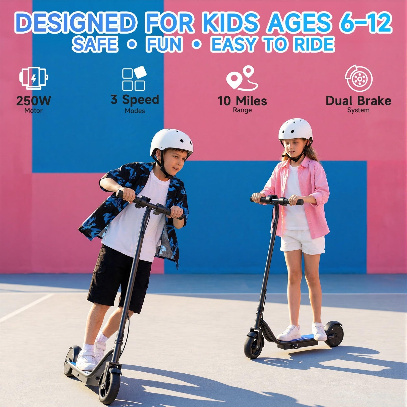 Electric Scooter 350W-500W Motor, 9-22 MPH, 10-41 Miles Range, Foldable Commuter5