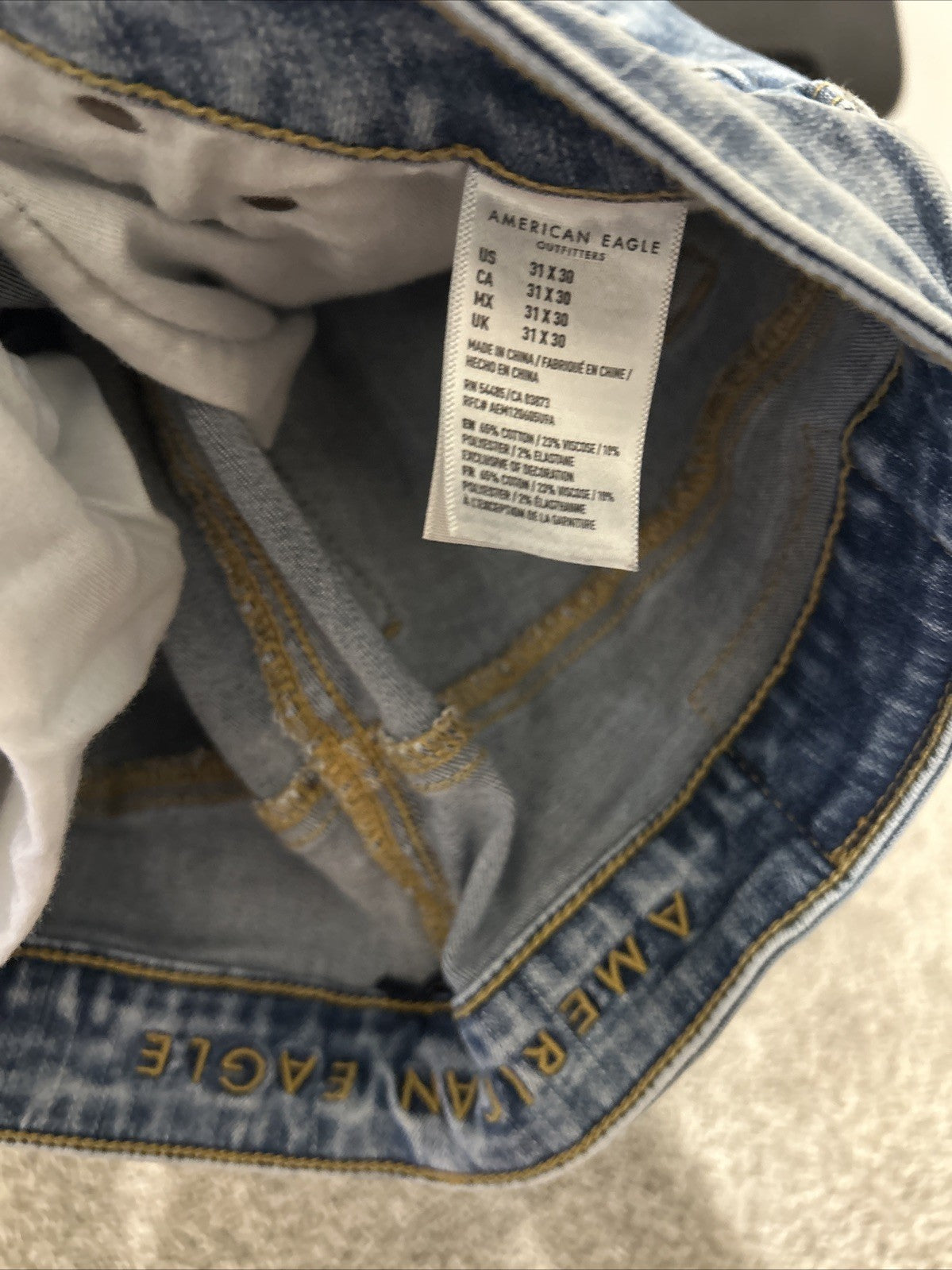american eagle ripped jeans men 31 x 302