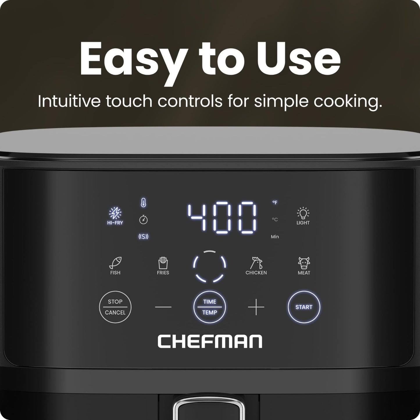 6QT Air Fryer Compact with Hi Fry Technology, Touch Controls & Easy View Window4