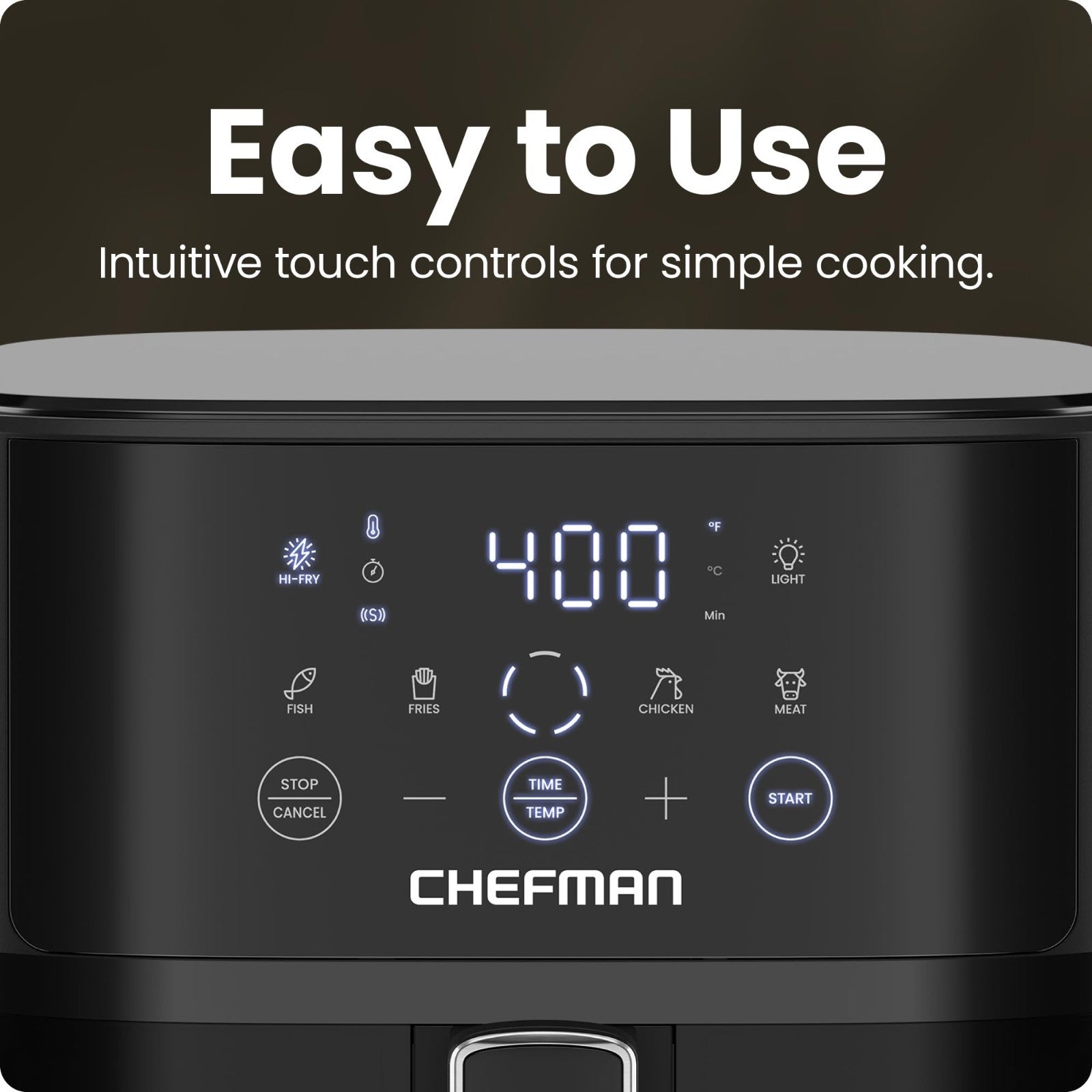 6QT Air Fryer Compact with Hi Fry Technology, Touch Controls & Easy View Window4