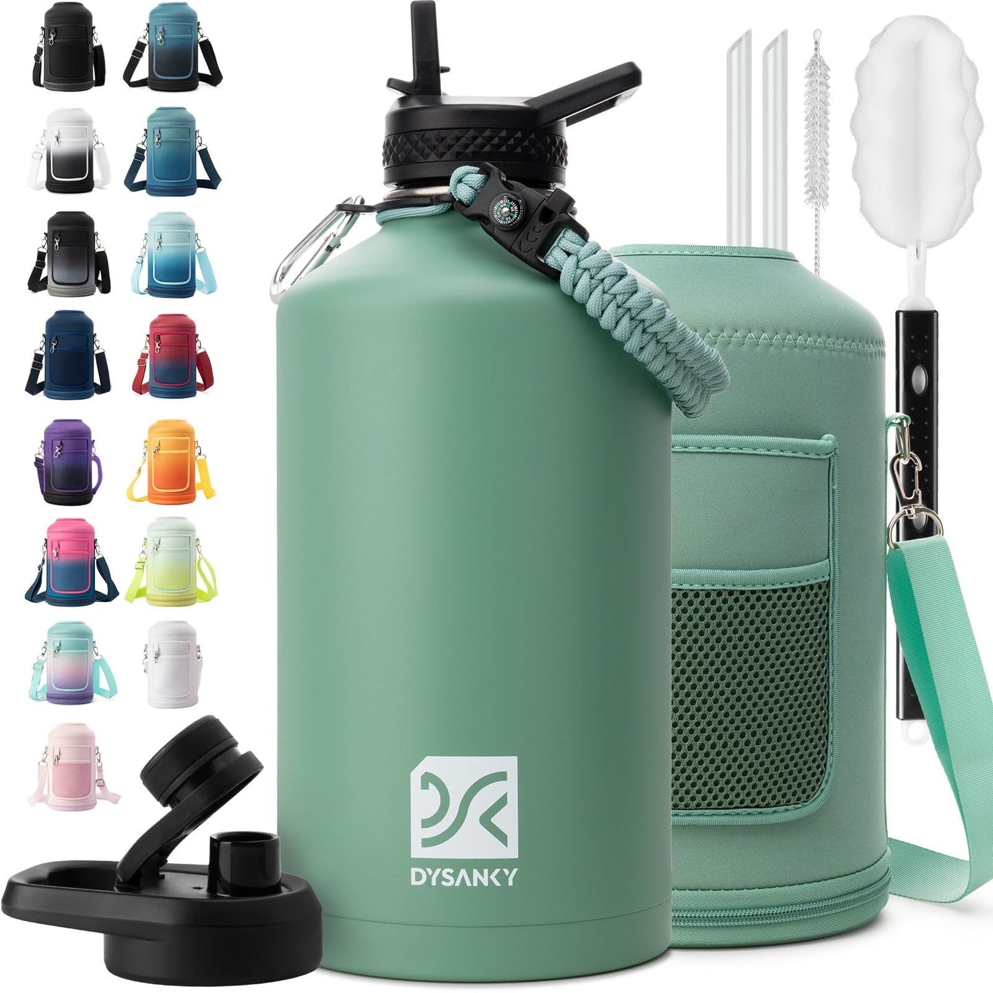 Optimized eBay Title:  "Insulated 1 Gallon Water Bottle - Stainless Steel Vacuu1