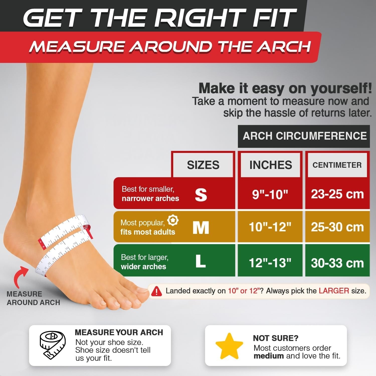 Adjustable Ankle Brace for Sprains & Plantar Fasciitis Relief, Compression Sleev4