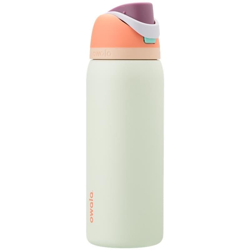 Insulated Stainless Steel Water Bottle 32 oz with Straw   BPA Free, Travel & Spo1