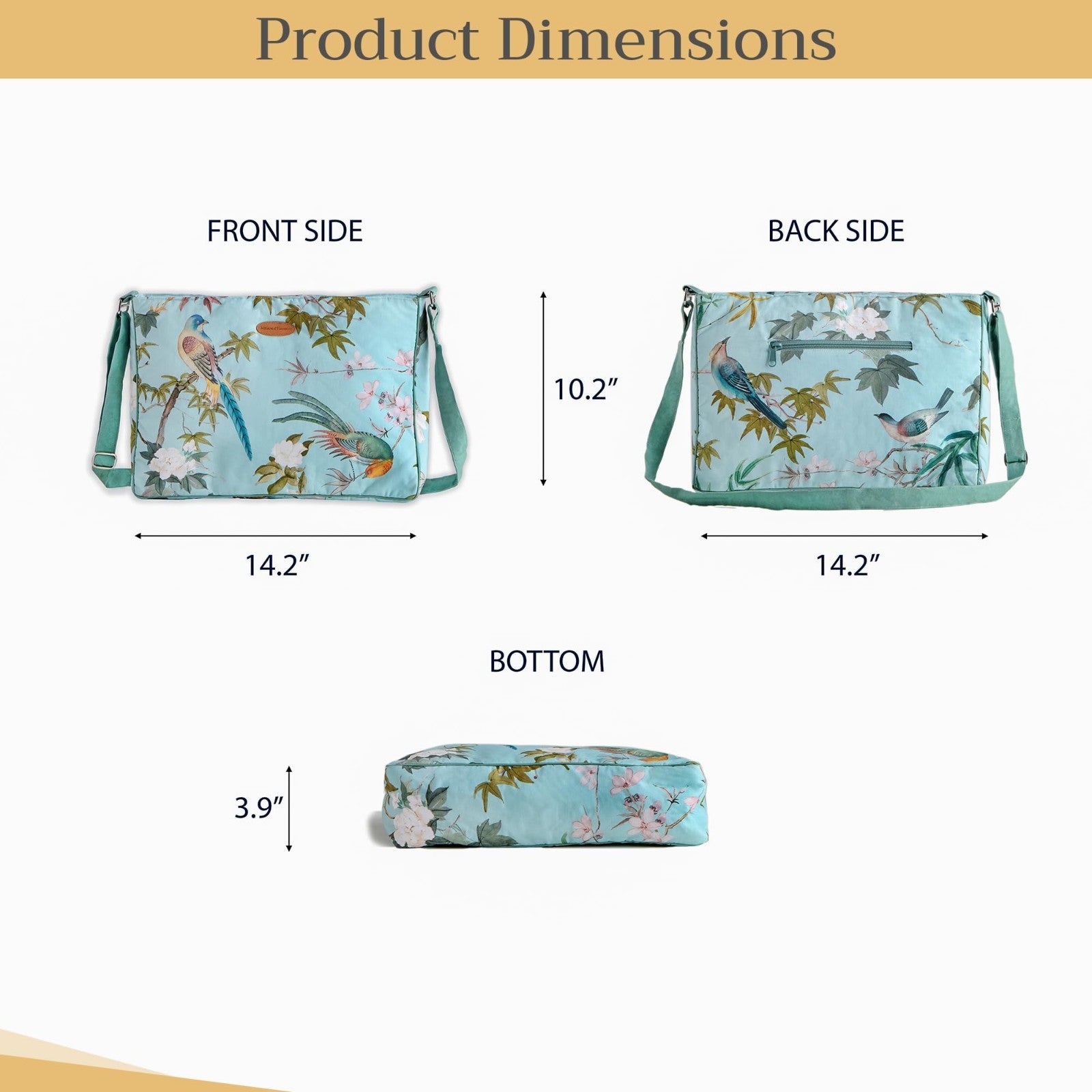 Stylish Cotton Shoulder Bag for Women   Versatile Handbag, Everyday Use, Fashion6