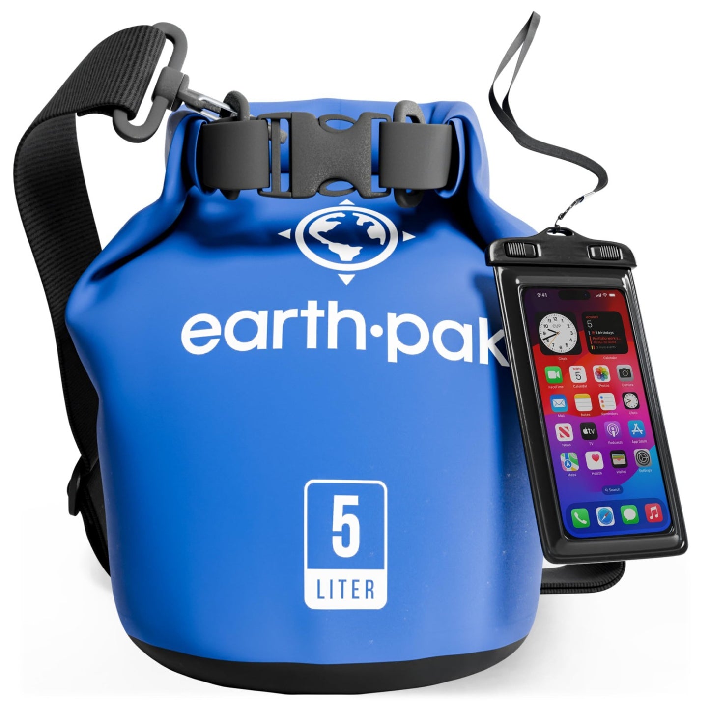 Waterproof Dry Bag Backpack   Roll Top Sack for Kayaking & Gear Storage, Include1