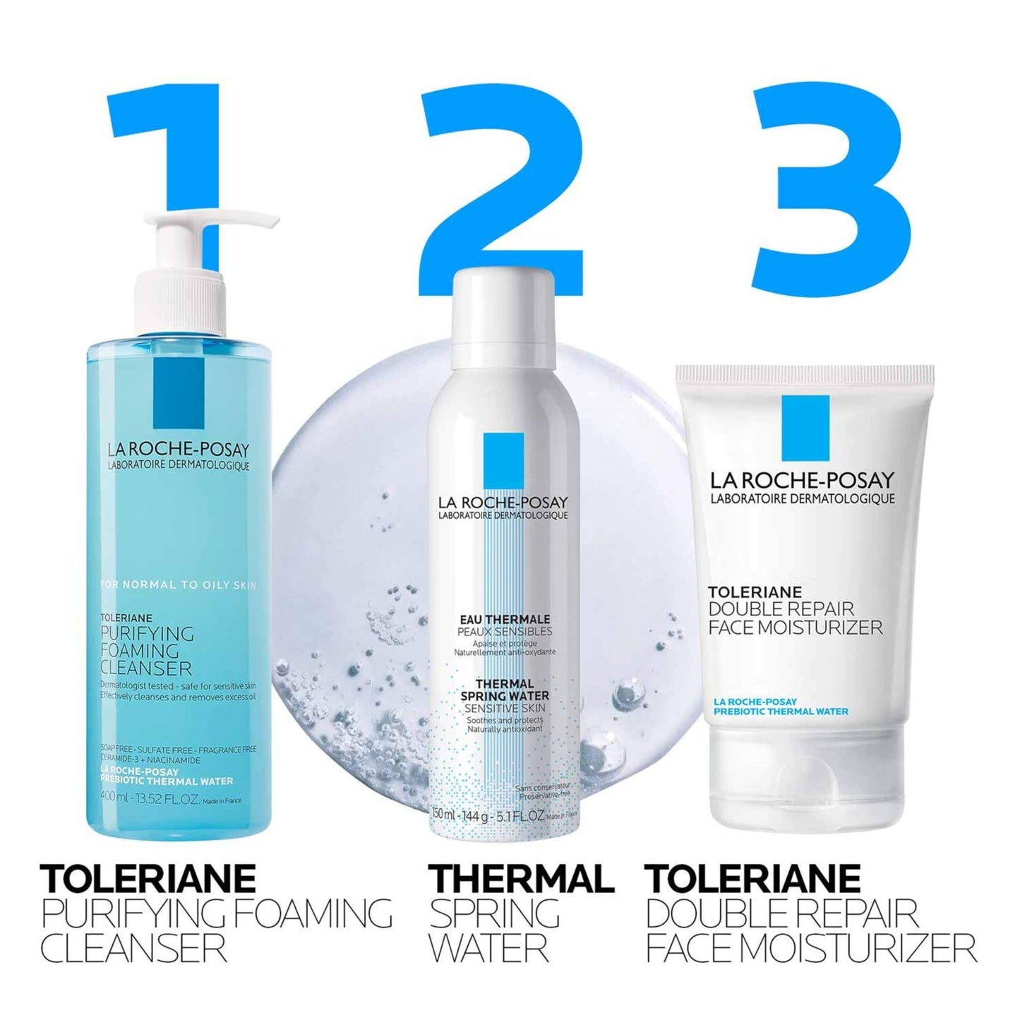 Oil-Free Foaming Facial Cleanser for Sensitive Skin with Niacinamide & Ceramides7