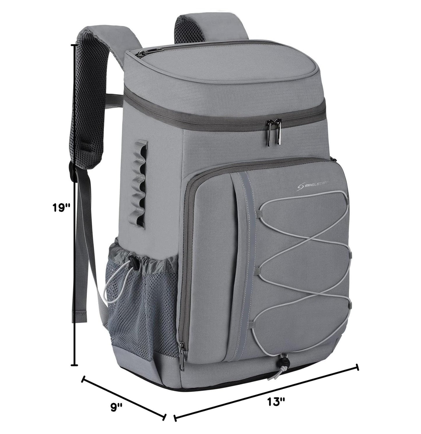 Insulated Cooler Backpack - 35/50 Can Soft Lunch Bag for Camping, Hiking, Beach10