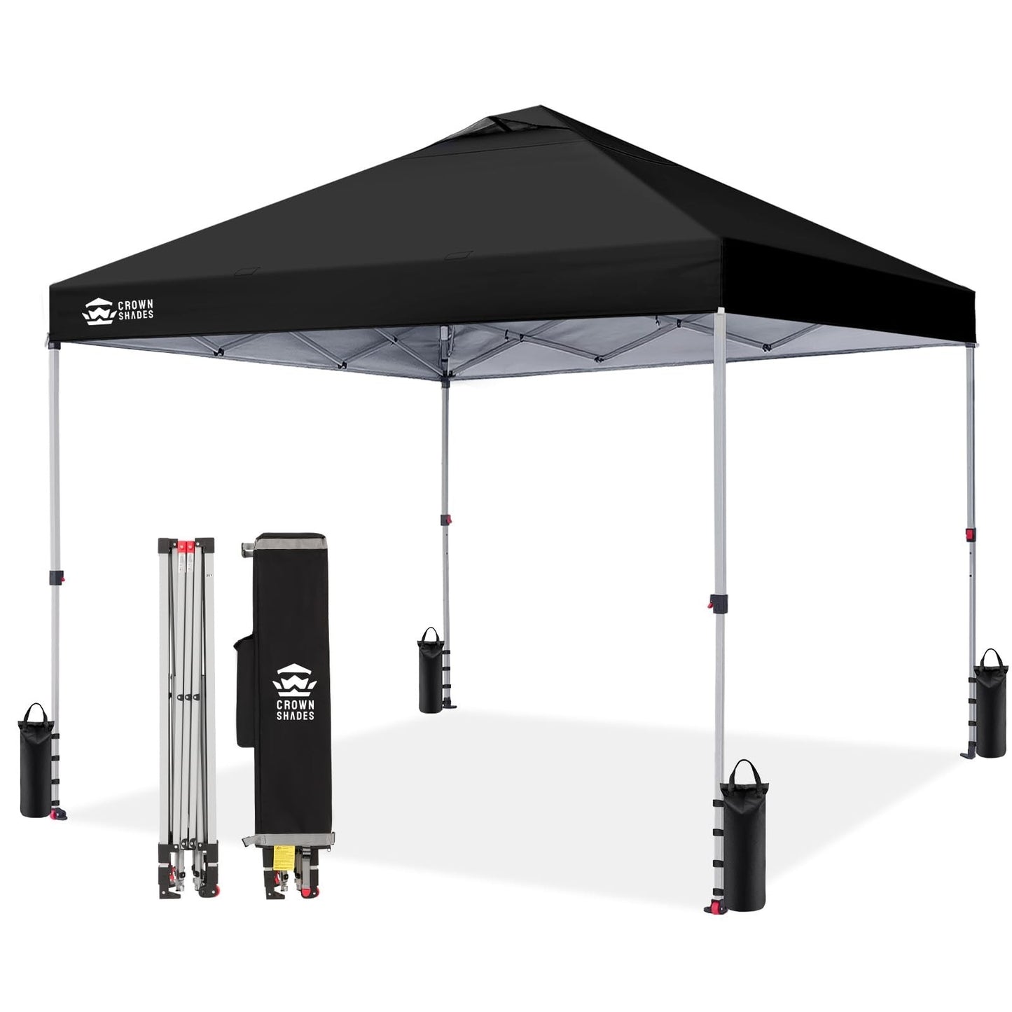 12x12 Pop Up Canopy Tent   Easy Setup, Outdoor Sun Shade for Events, Parties, Ca1