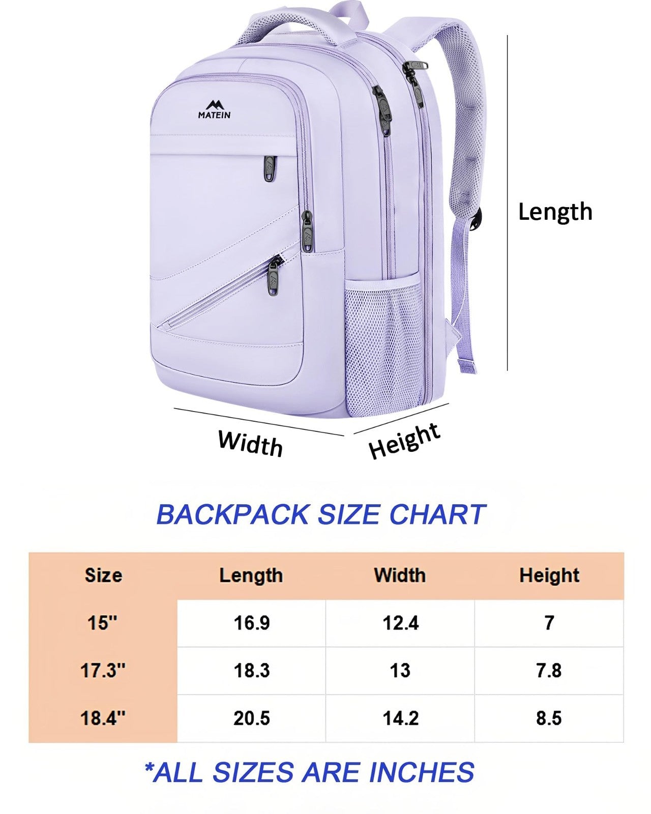 Extra Large Laptop Backpack for Women, TSA Friendly Travel Bag, Durable & Stylis8