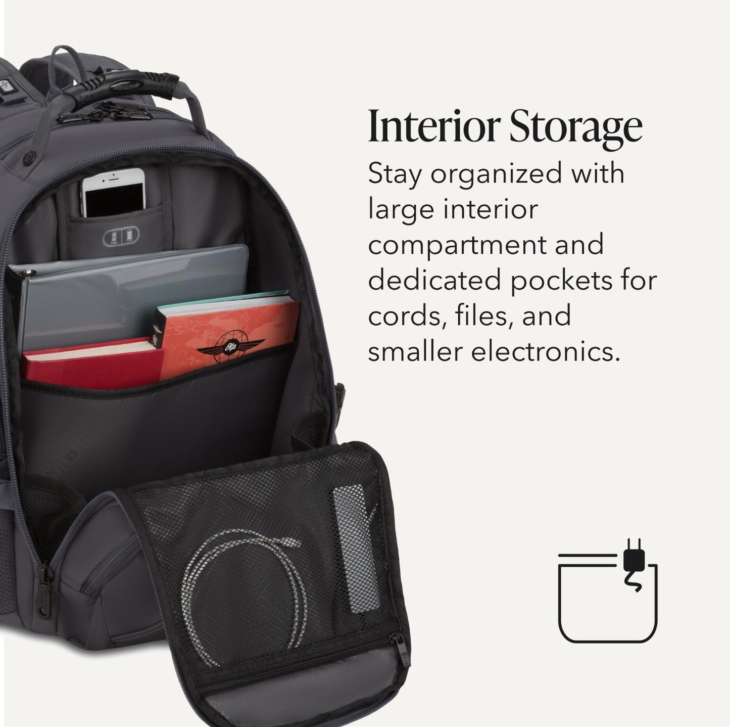 Large TSA Friendly Laptop Backpack for 17" Laptops, RFID Protection, Tablet Pock4