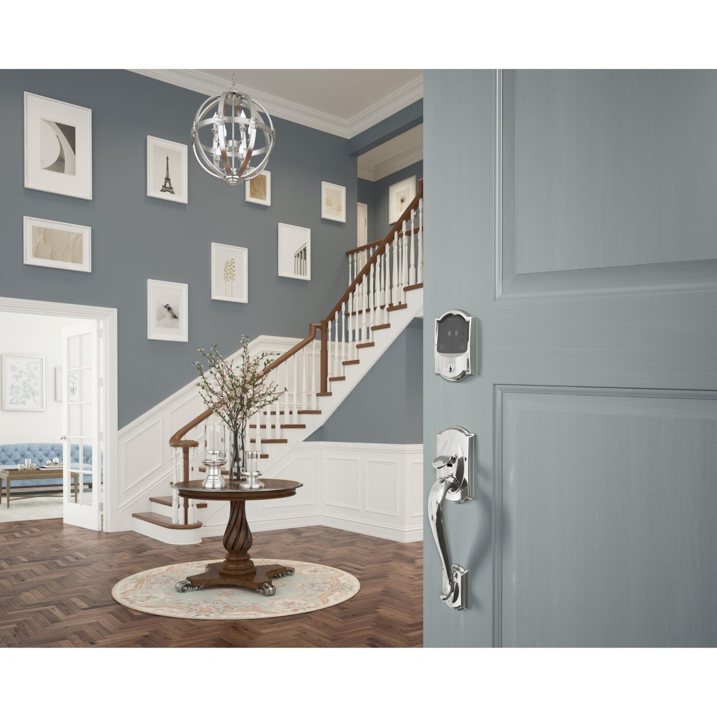 Smart WiFi Deadbolt Lock   Keyless Entry, Touchscreen, Apple Home, Alexa, Airbnb2