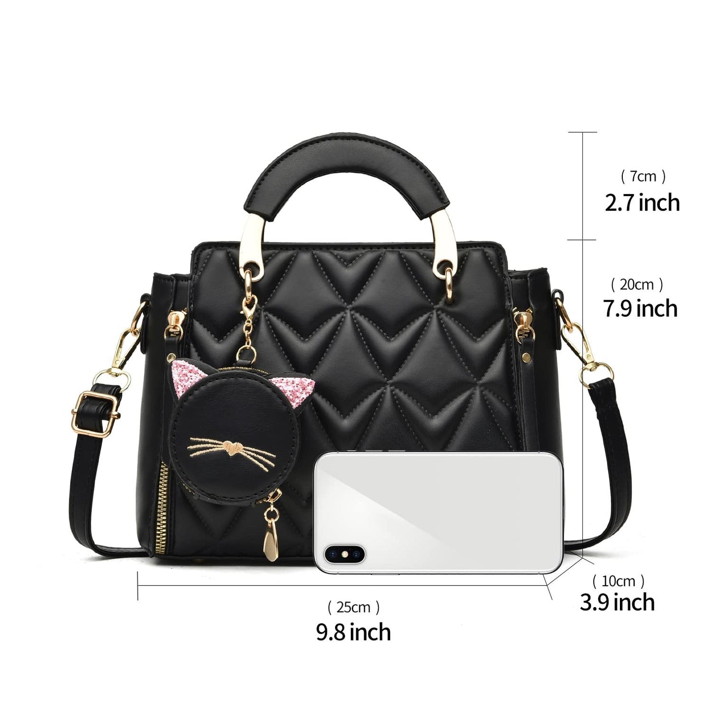 Stylish Women's Crossbody Handbags - Top Handle Satchel & Small Tote Bags3