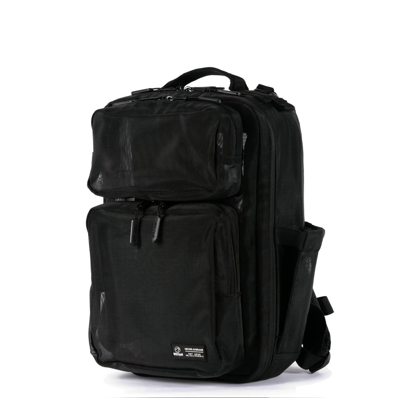 Slim Tactical Gym Backpack   Minimalist Daypack with Laptop Pocket & Cup Holders2