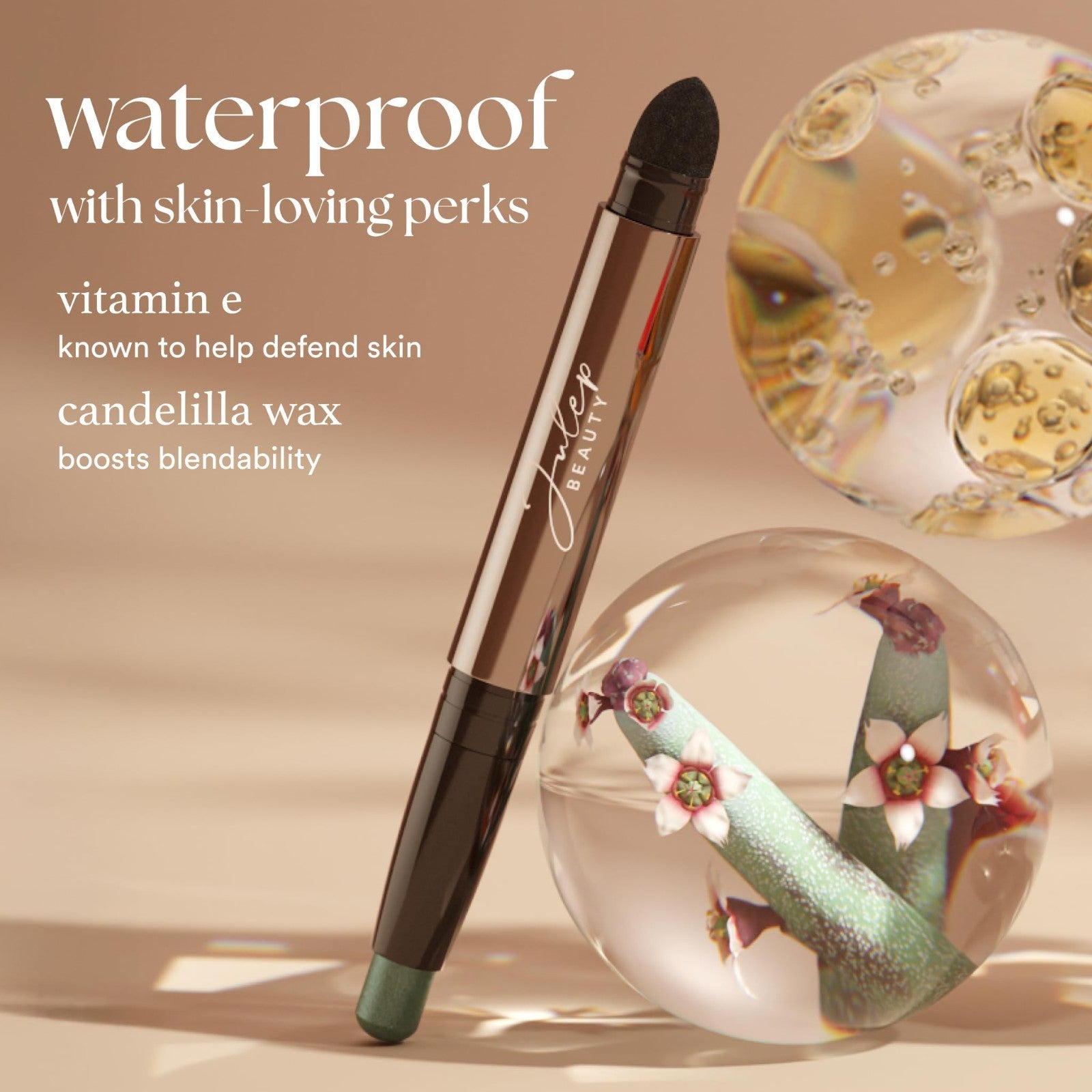 Crème-to-Powder Eyeshadow Stick - Hazelnut Matte, Long-lasting, Easy Application5