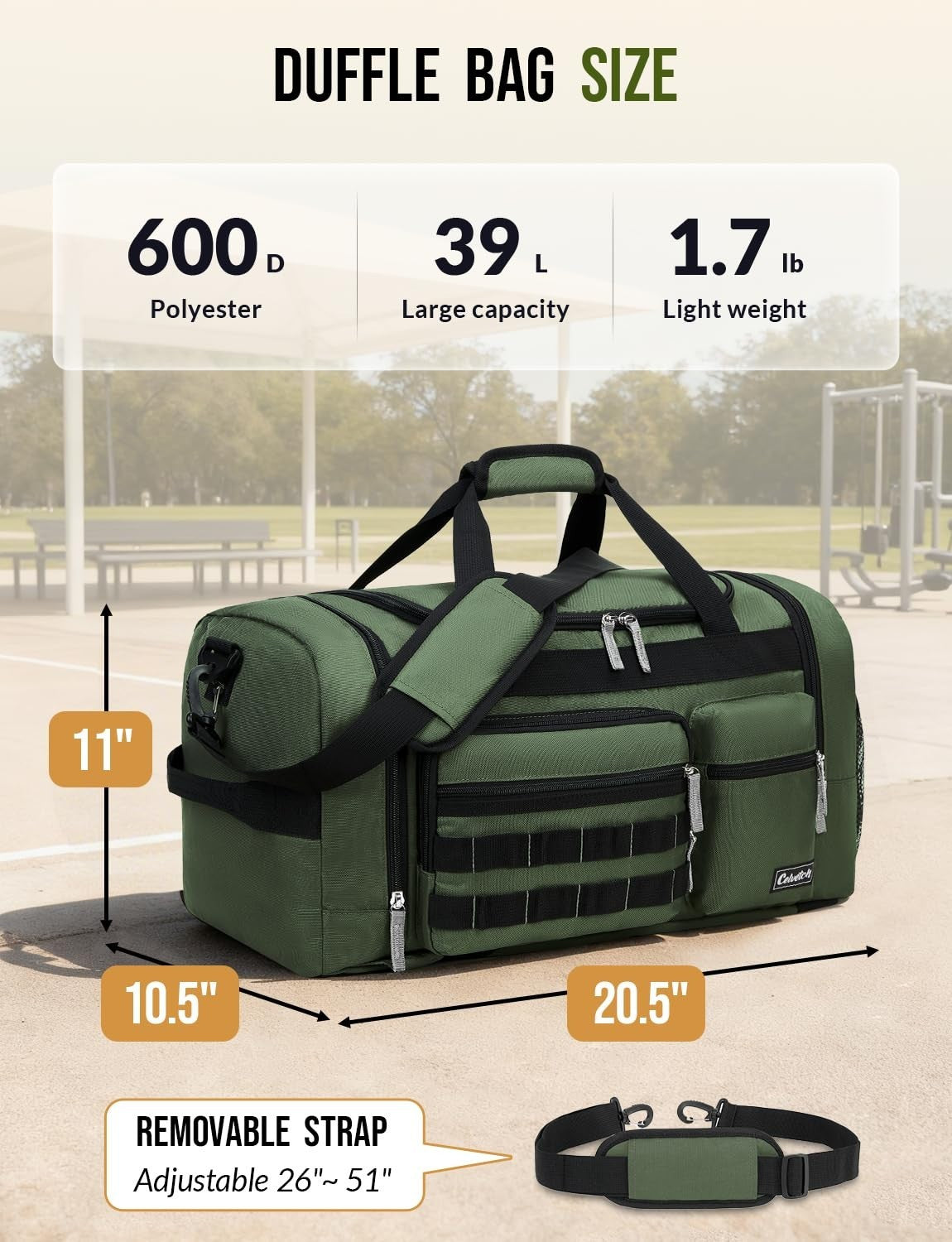 3-in-1 Gym Bag for Men & Women, 39L Sports Duffel, Weekender Backpack with Wet P2