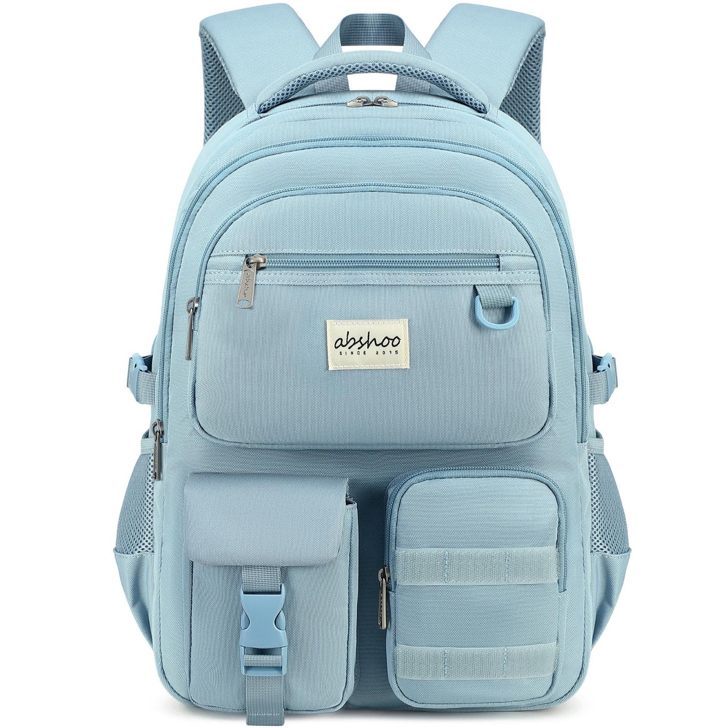 Large Heavy Duty Backpack for School, College, Travel   Multi Pocket Bookbag1
