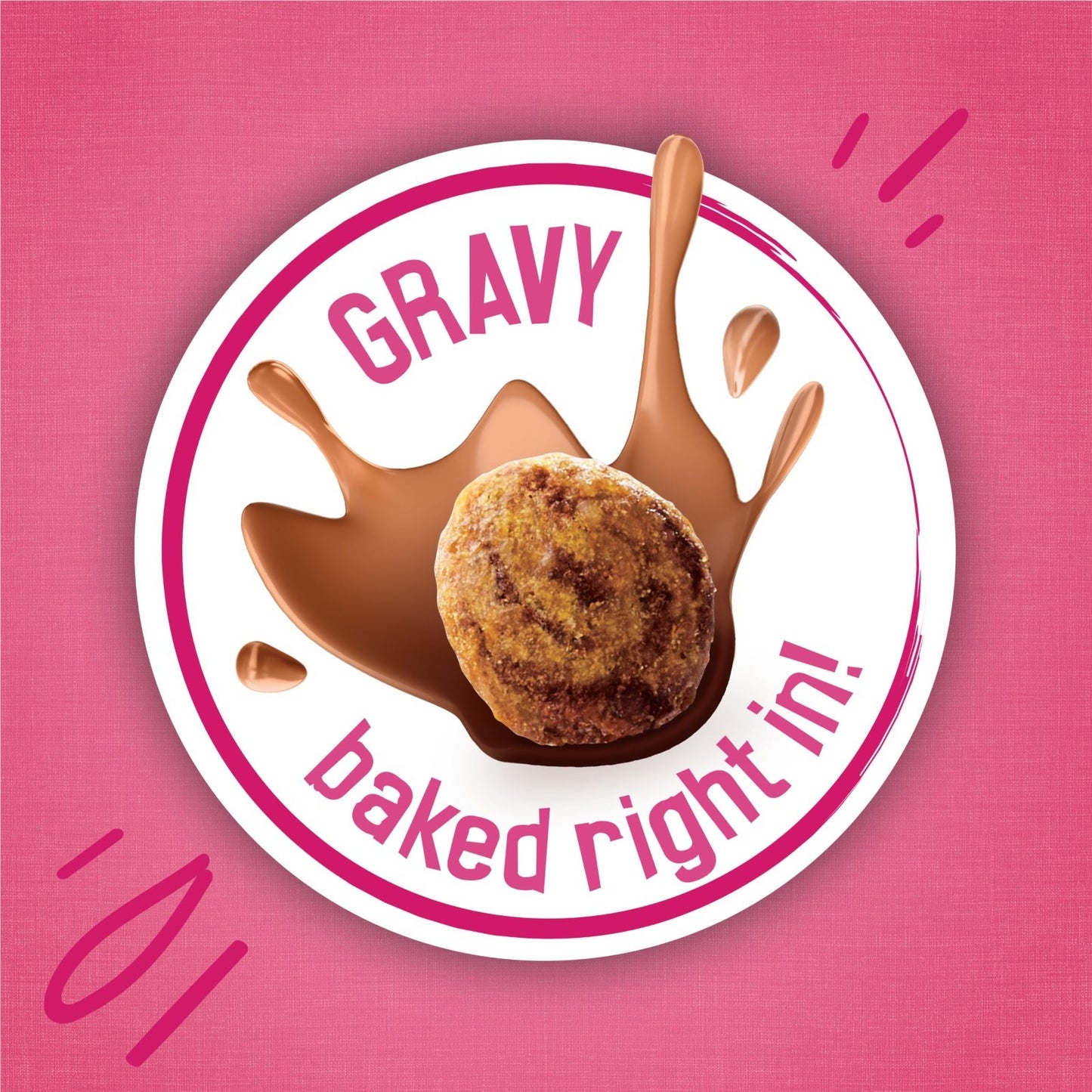 Savory Gravy Swirlers Dry Cat Food with Chicken & Salmon   3.15 lb Bag3