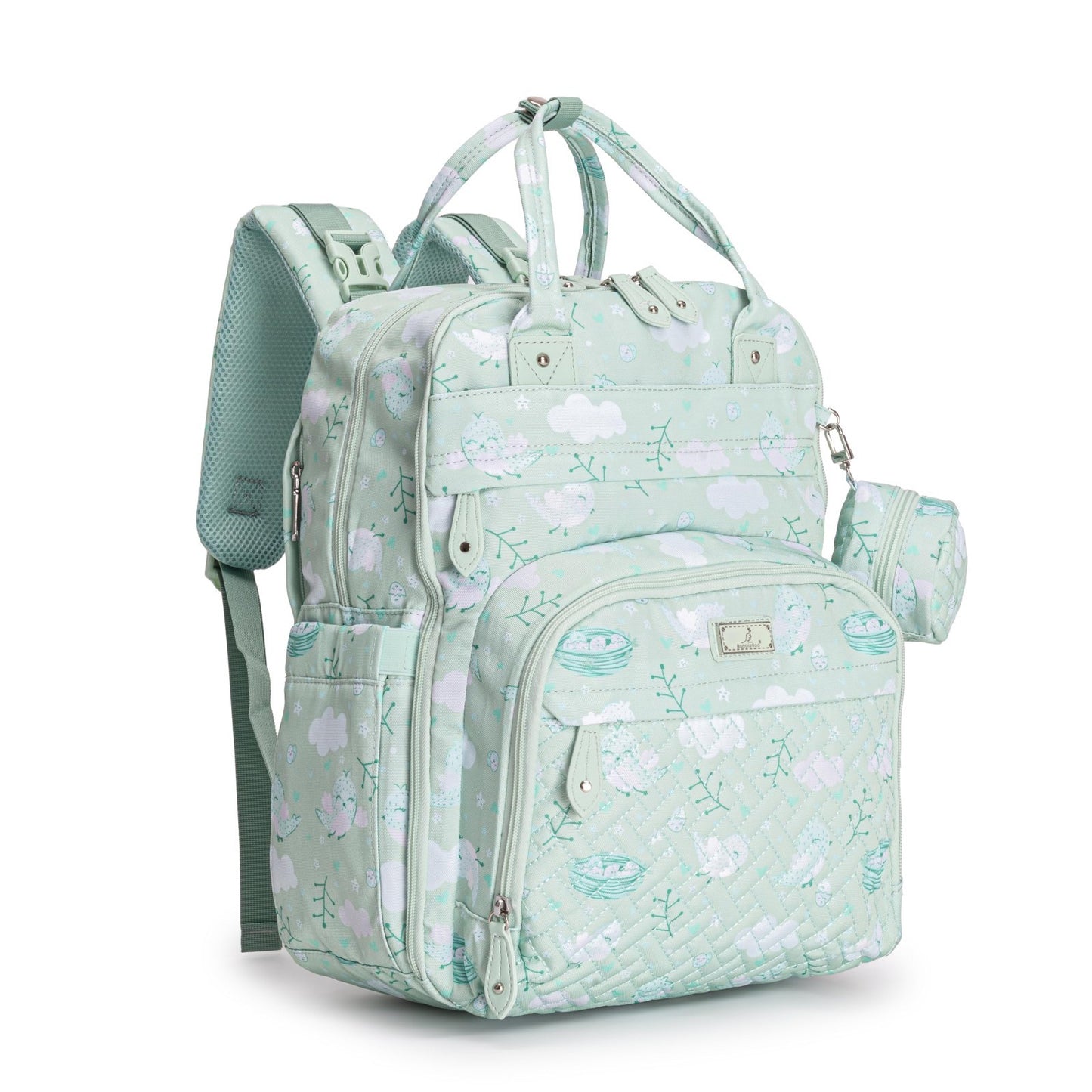 Multi Function Water Resistant Diaper Bag Backpack   Baby Travel Tote with Chang1