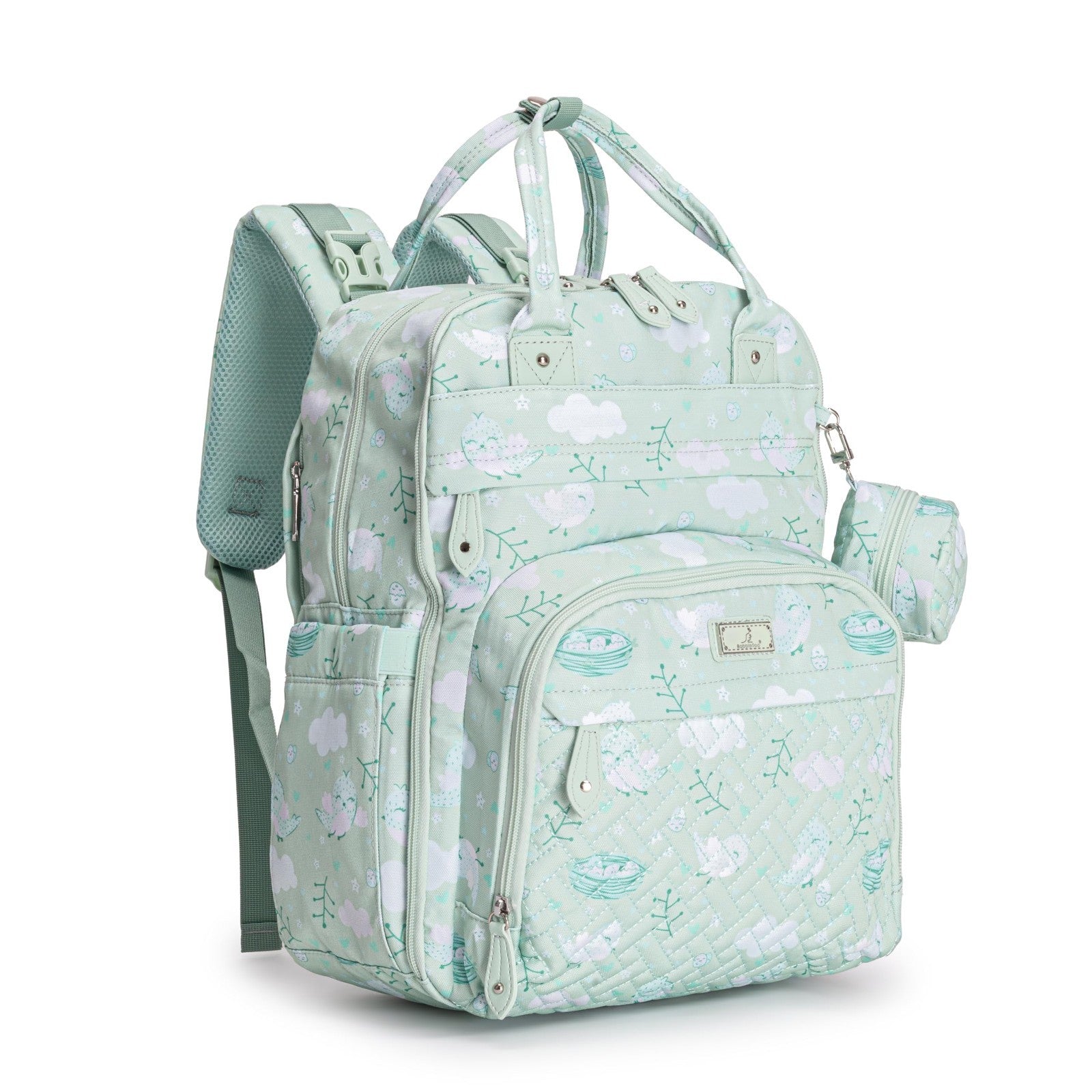 Multi Function Water Resistant Diaper Bag Backpack   Baby Travel Tote with Chang1