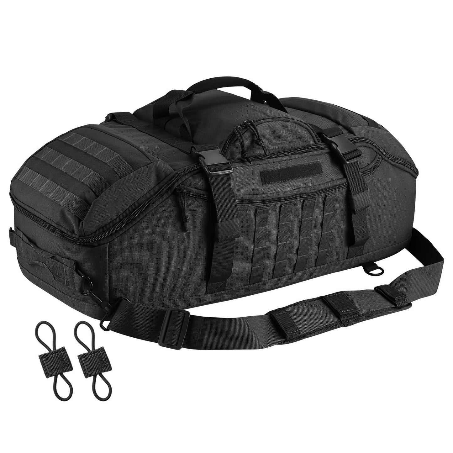 Large 65L Tactical Duffle Bag, 3 in 1 MOLLE Backpack for Sports, Gym & Outdoor1