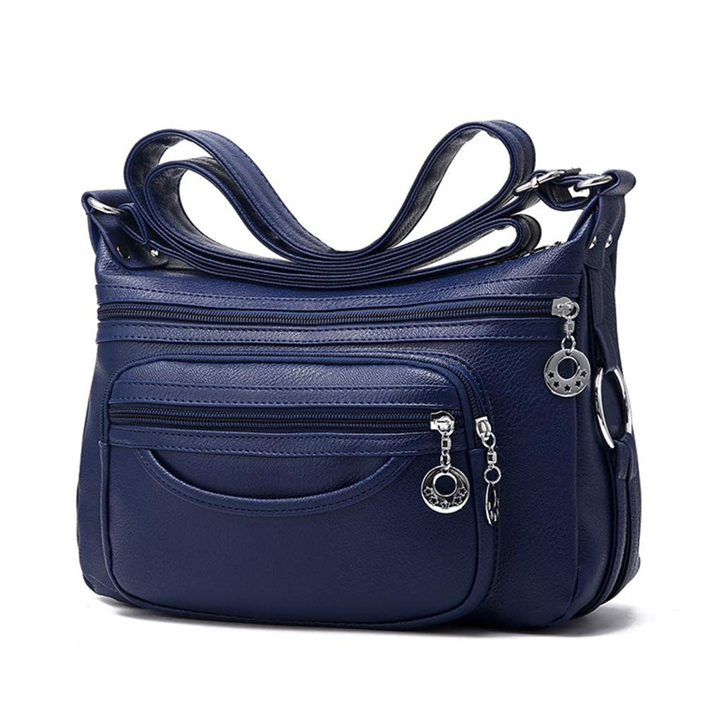 Stylish Lightweight Leather Crossbody Bag for Women   Versatile Shoulder Purse w1