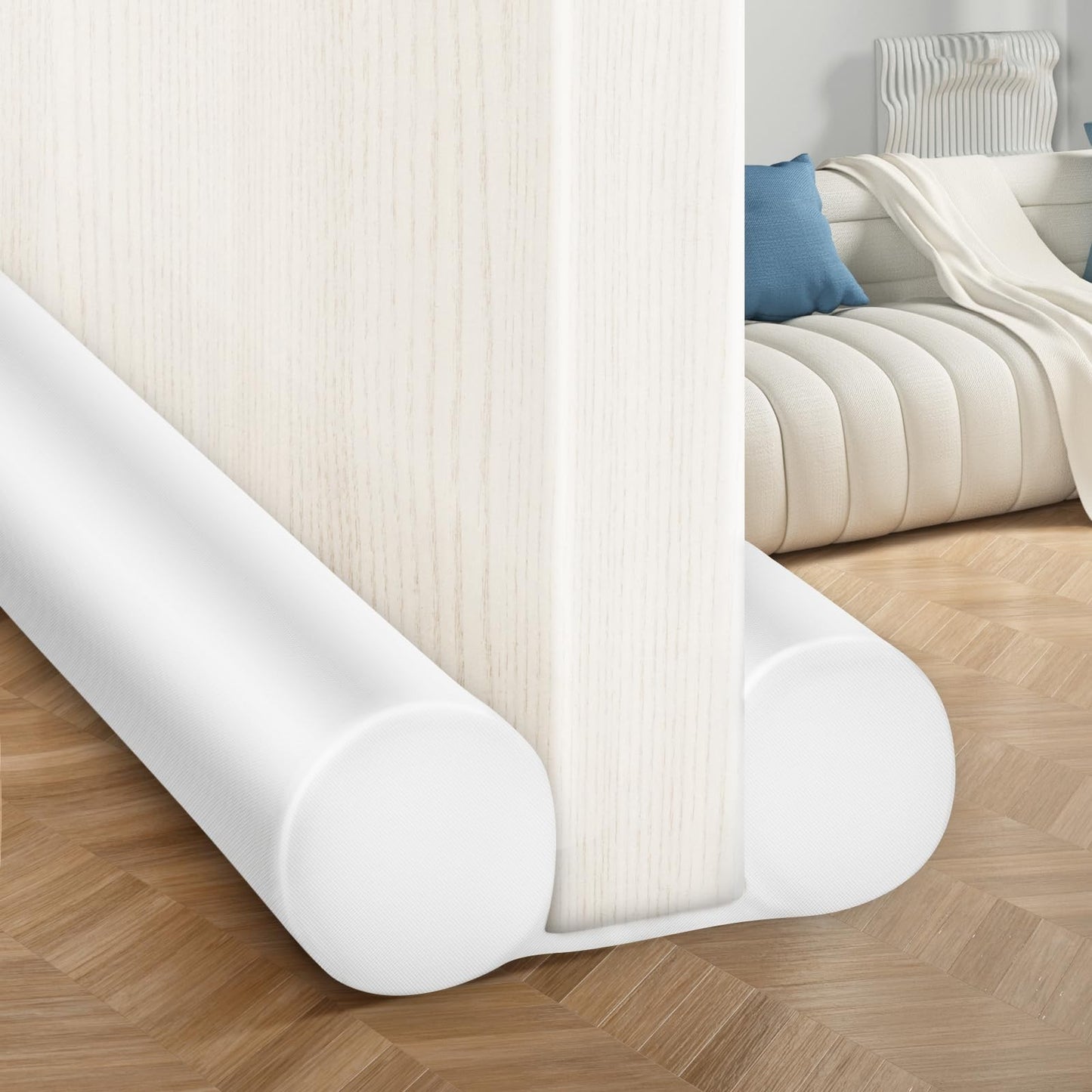 Under Door Draft Stopper   Cold Air Blocker, Adjustable 30" 36" Gap Filler, Weat1