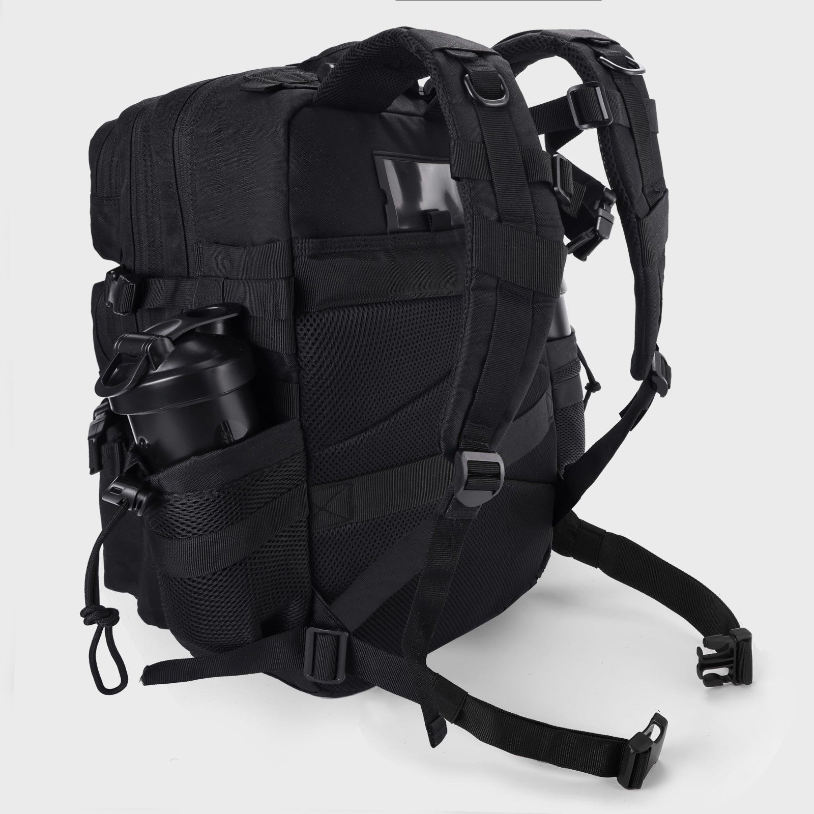 45L Military Tactical Backpack, 3 Day Assault Pack, Large Rucksack with Shoe Com6