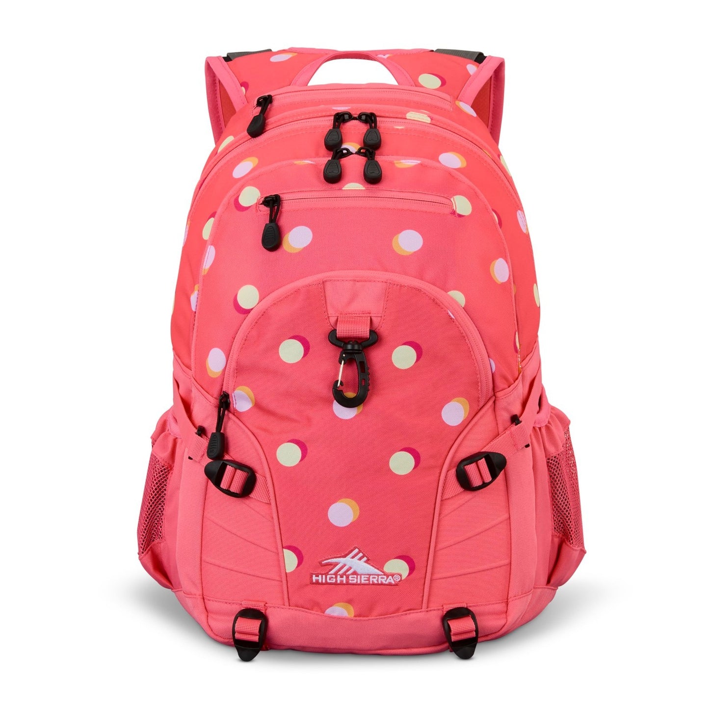 Versatile Polka Dot Travel Backpack with Tablet Sleeve   Ideal Work & School Bag2
