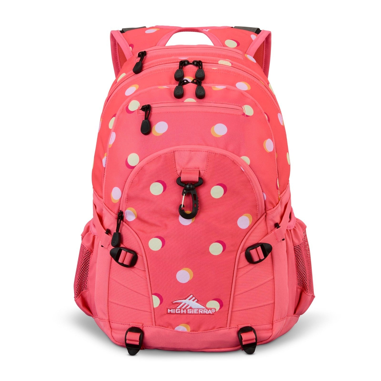 Versatile Polka Dot Travel Backpack with Tablet Sleeve   Ideal Work & School Bag2