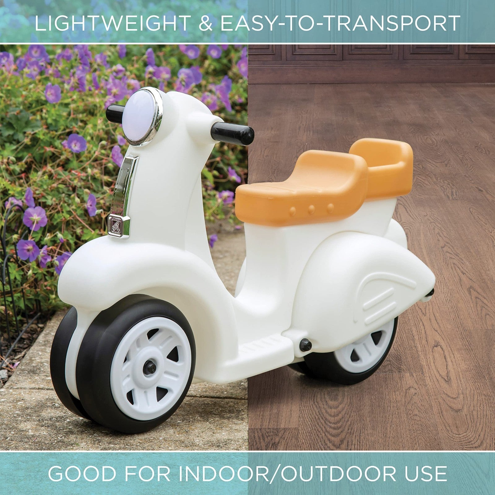 Kids Ride-On Scooter - Adjustable Height, Lightweight, Fun & Safe for Outdoor Pl5