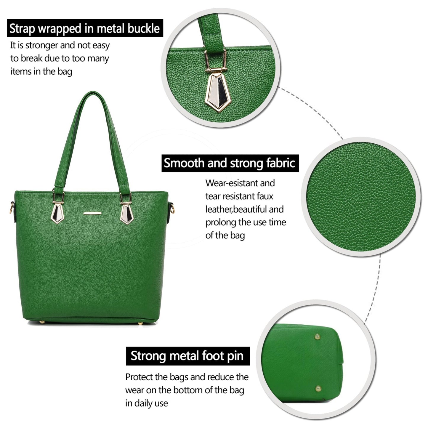 Stylish Designer Handbags for Women - Satchel Tote Shoulder Bag, Top Handle Purs3