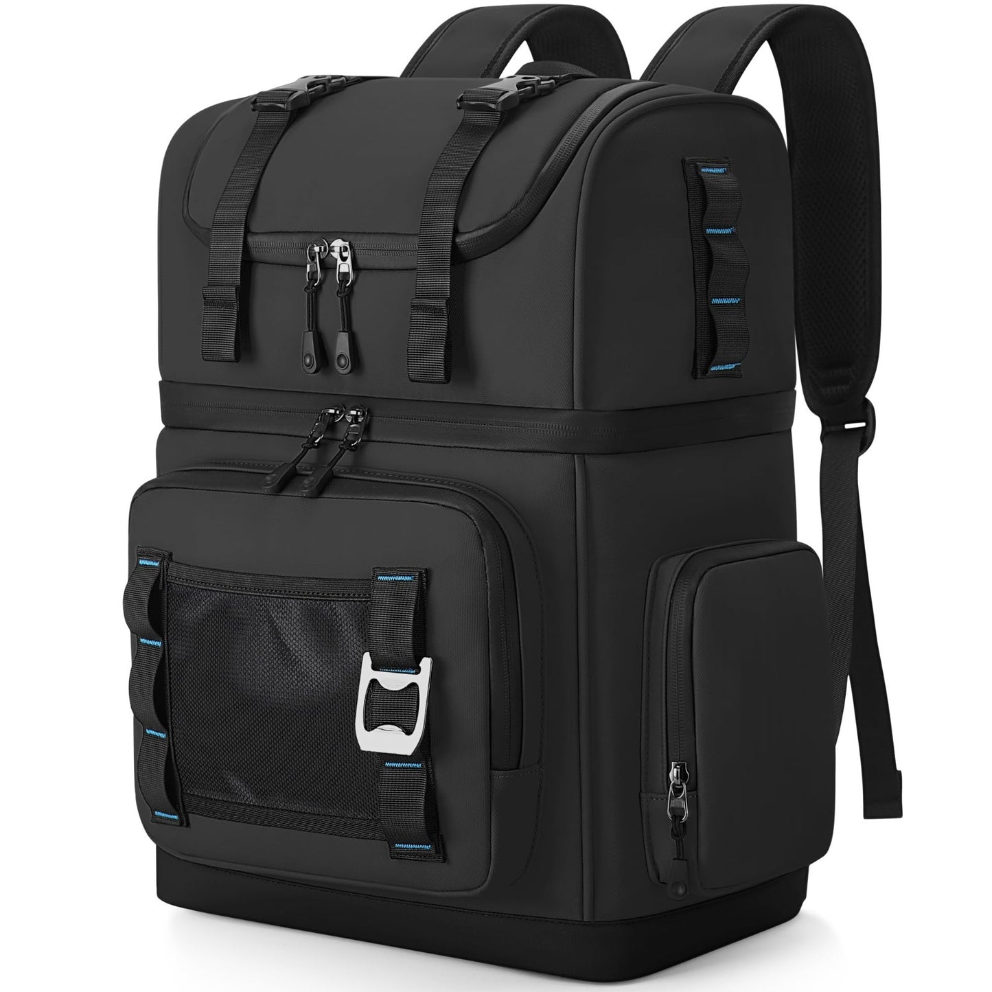 Large Waterproof Insulated Cooler Backpack - Double Decker, Leak Proof, 26L, 441