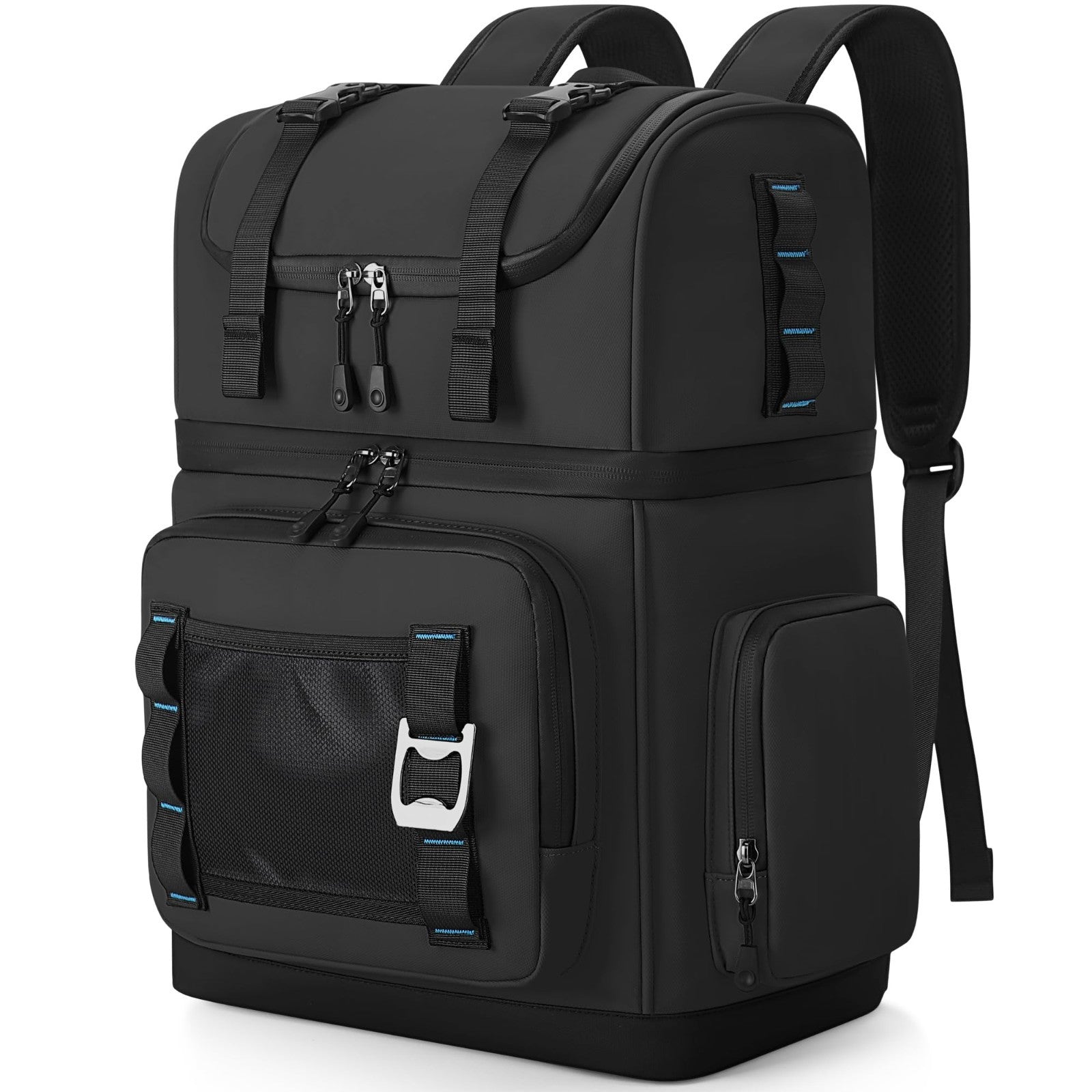 Large Waterproof Insulated Cooler Backpack - Double Decker, Leak Proof, 26L, 441