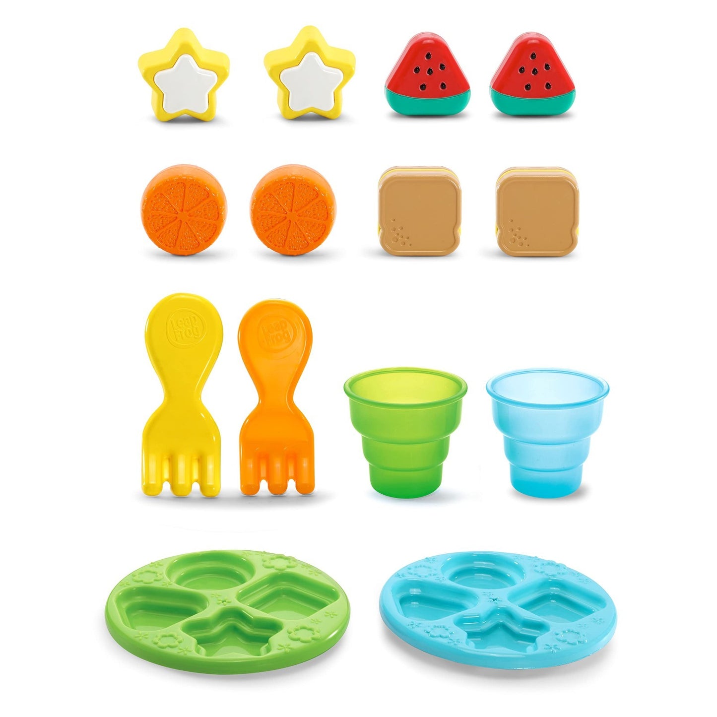 Shapes & Sharing Picnic Basket Toy   Educational Playset for Kids, Fun Learning6