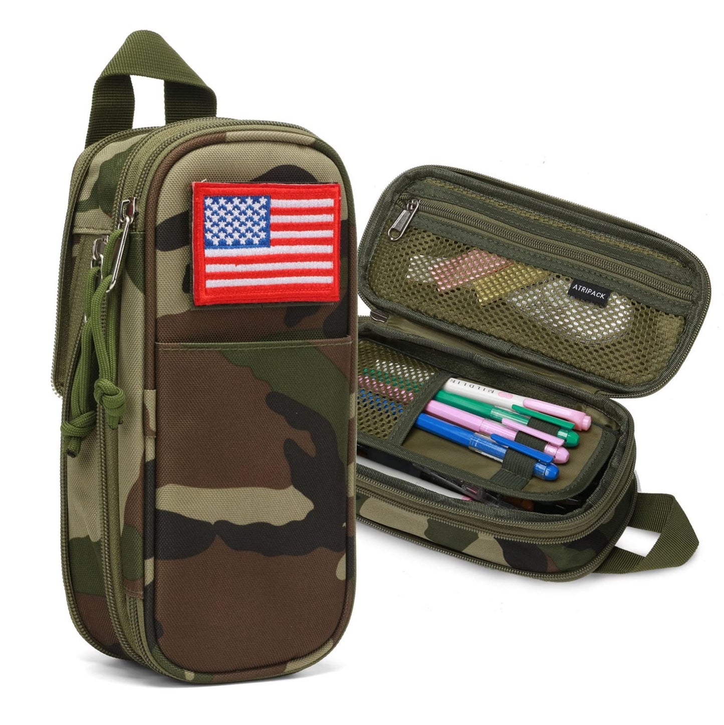 Large Capacity Tactical Pencil Case   Storage Pouch for Markers, Tools & Station1