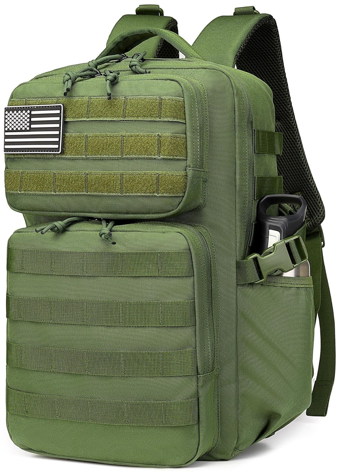 Waterproof Military Tactical Backpack   3 Day Assault Pack, Molle Daypack with W1