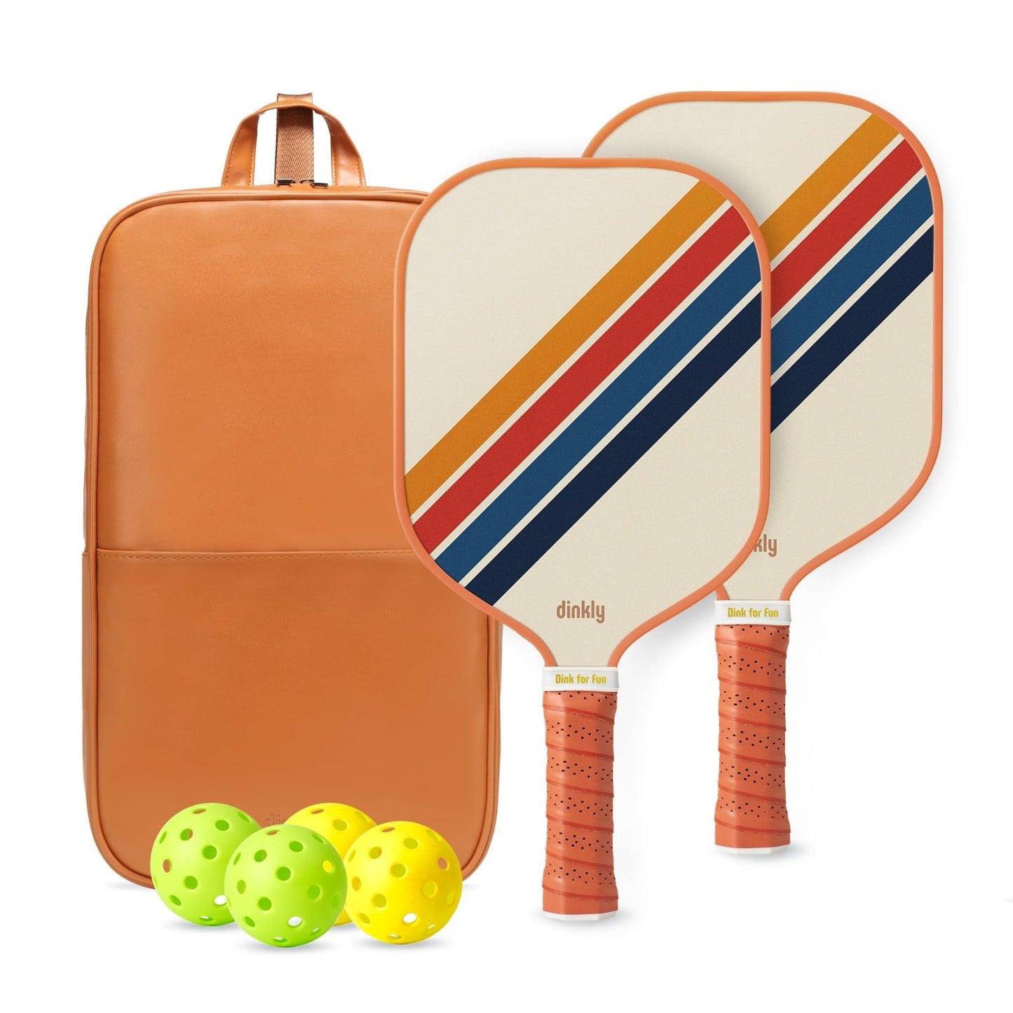 Pickleball Paddle Set of 2/4, USAPA Approved, Graphite/Fiberglass Rackets, Balls1