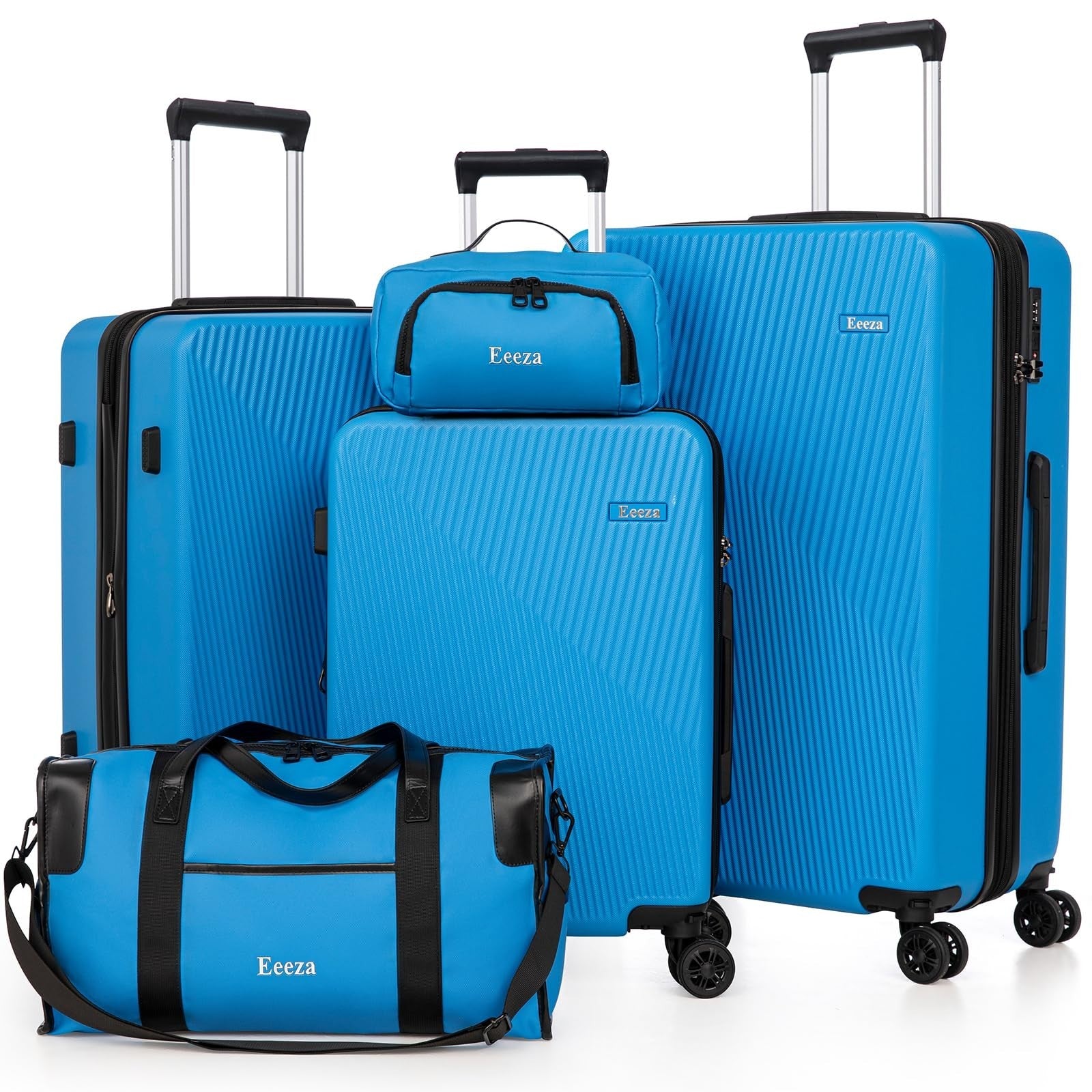 5-Piece Hardshell Luggage Set - TSA Lock, Spinner Wheels, Water-Repellent, 20/241