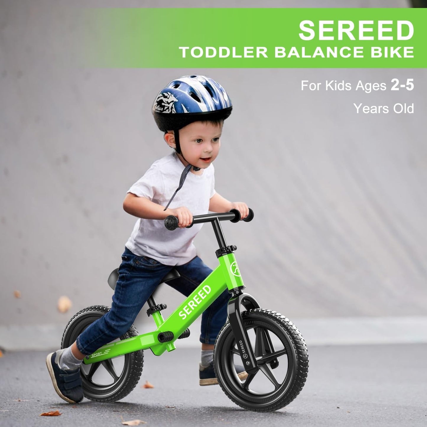 No Pedal Toddler Balance Bike for Ages 2 5, Adjustable, Custom Stickers, Gift Id4