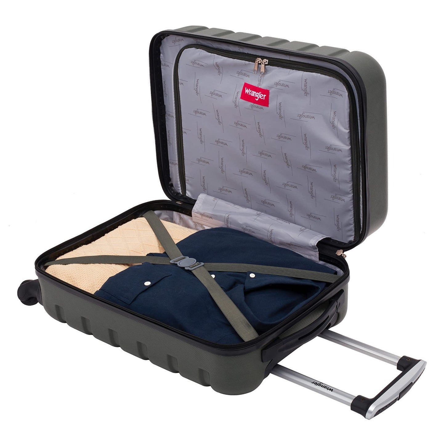 22" Hardside Spinner Carry-On Luggage - Lightweight, Durable, Deep Depth Travel7