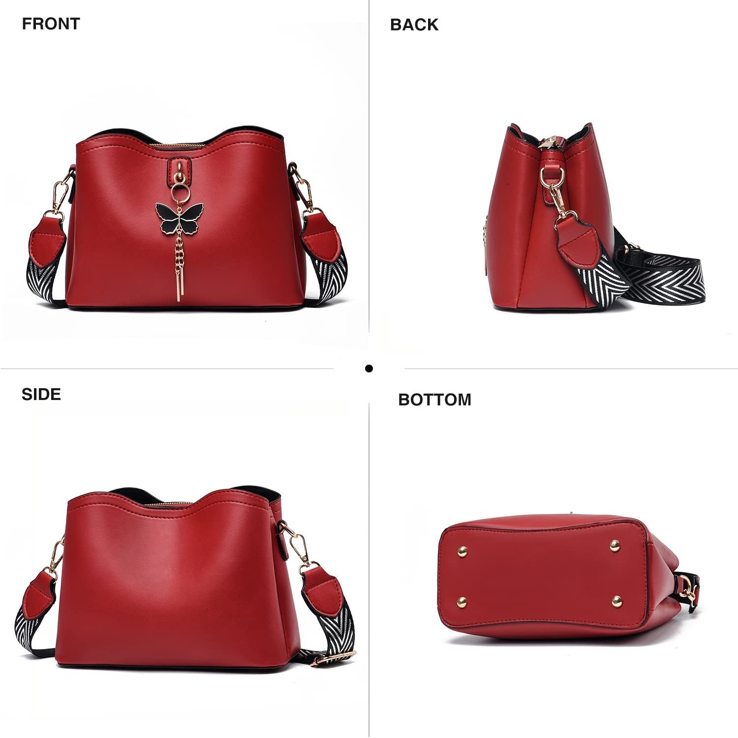 Stylish Lightweight Crossbody Bag for Women & Teens - Fashionable Handbag Purse5