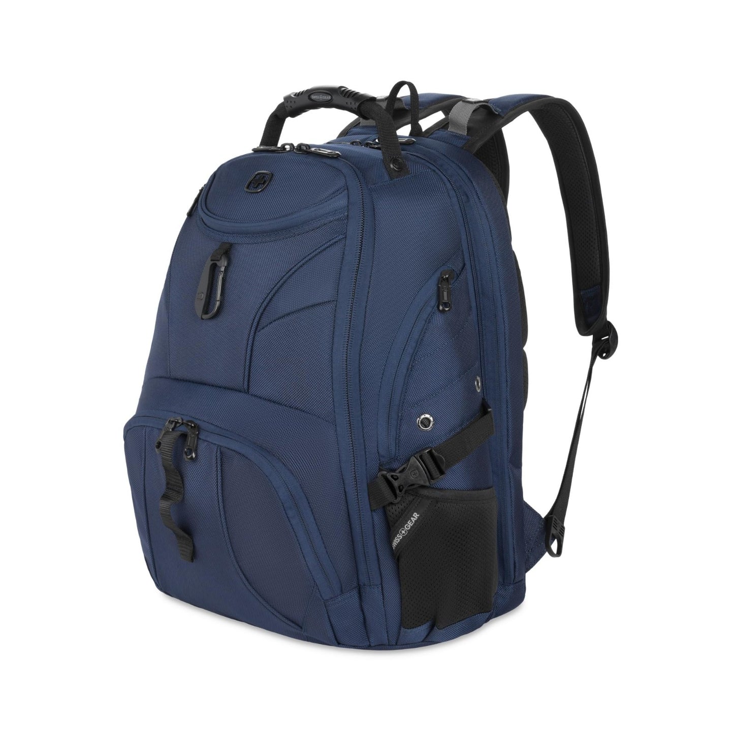 TSA Friendly 17 Inch Laptop Backpack, RFID Protection, Lay Flat Design, Black, 30