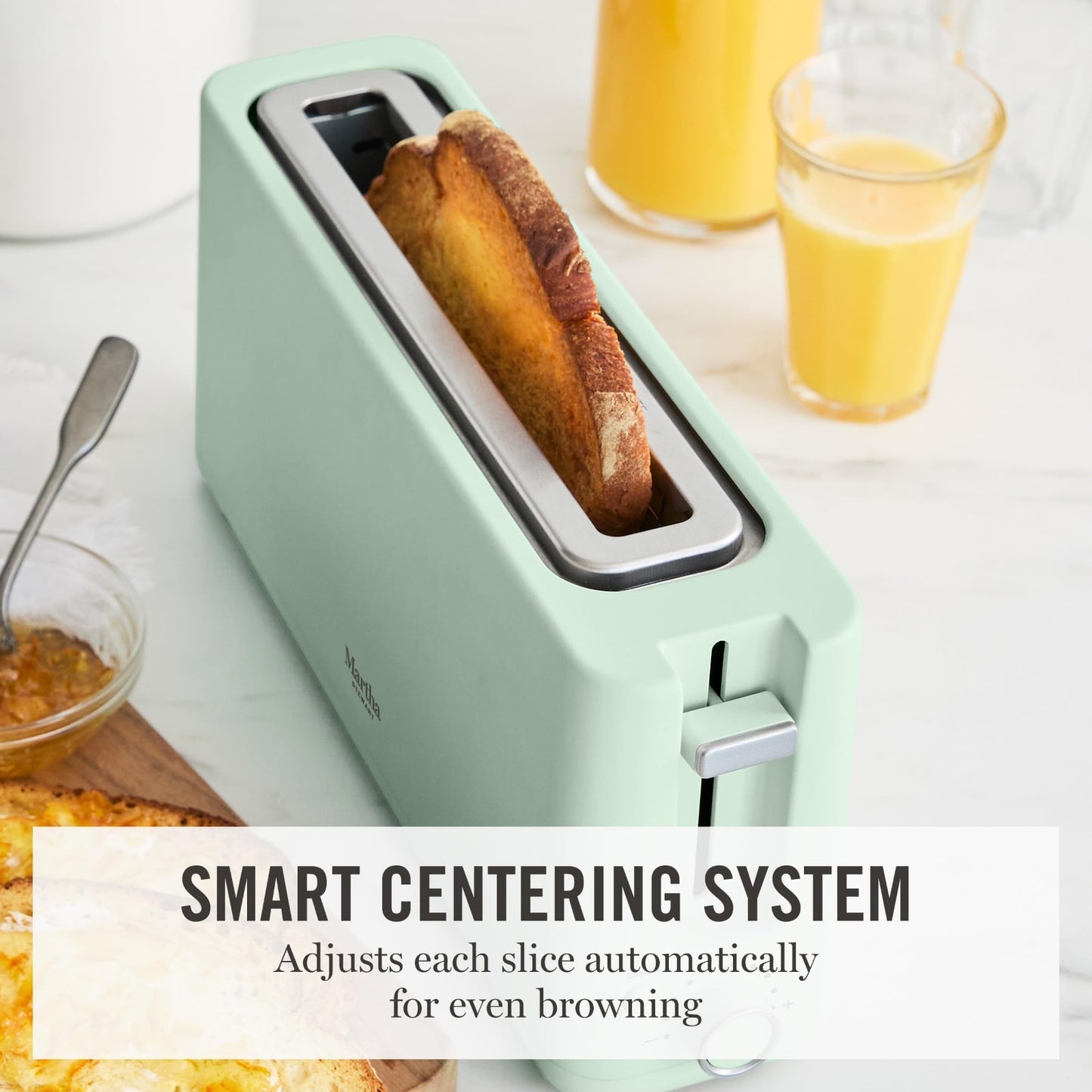 Extra Wide 2-Slice Long Slot Toaster for Sourdough & Bagels, 10 Shade Settings,9