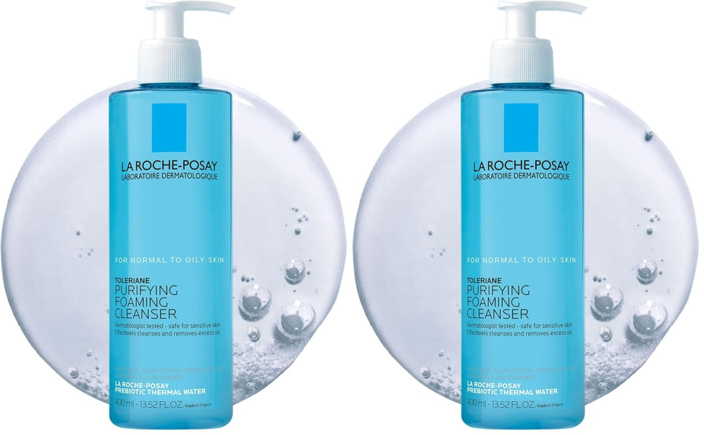 Oil-Free Foaming Facial Cleanser for Sensitive Skin with Niacinamide & Ceramides1