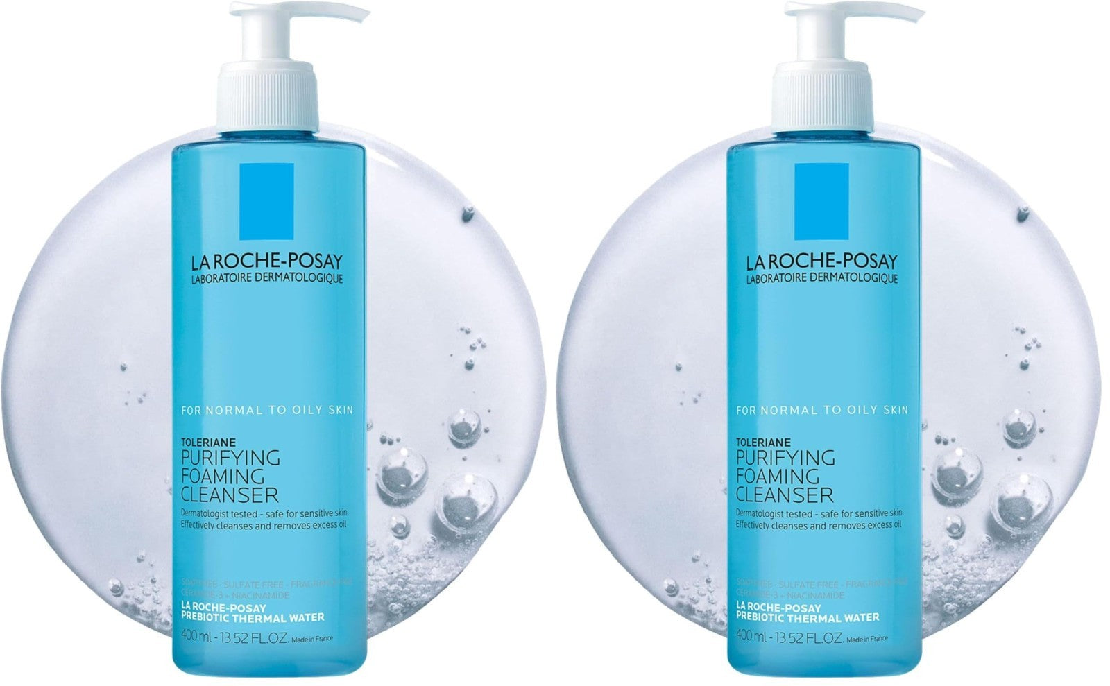 Oil-Free Foaming Facial Cleanser for Sensitive Skin with Niacinamide & Ceramides1