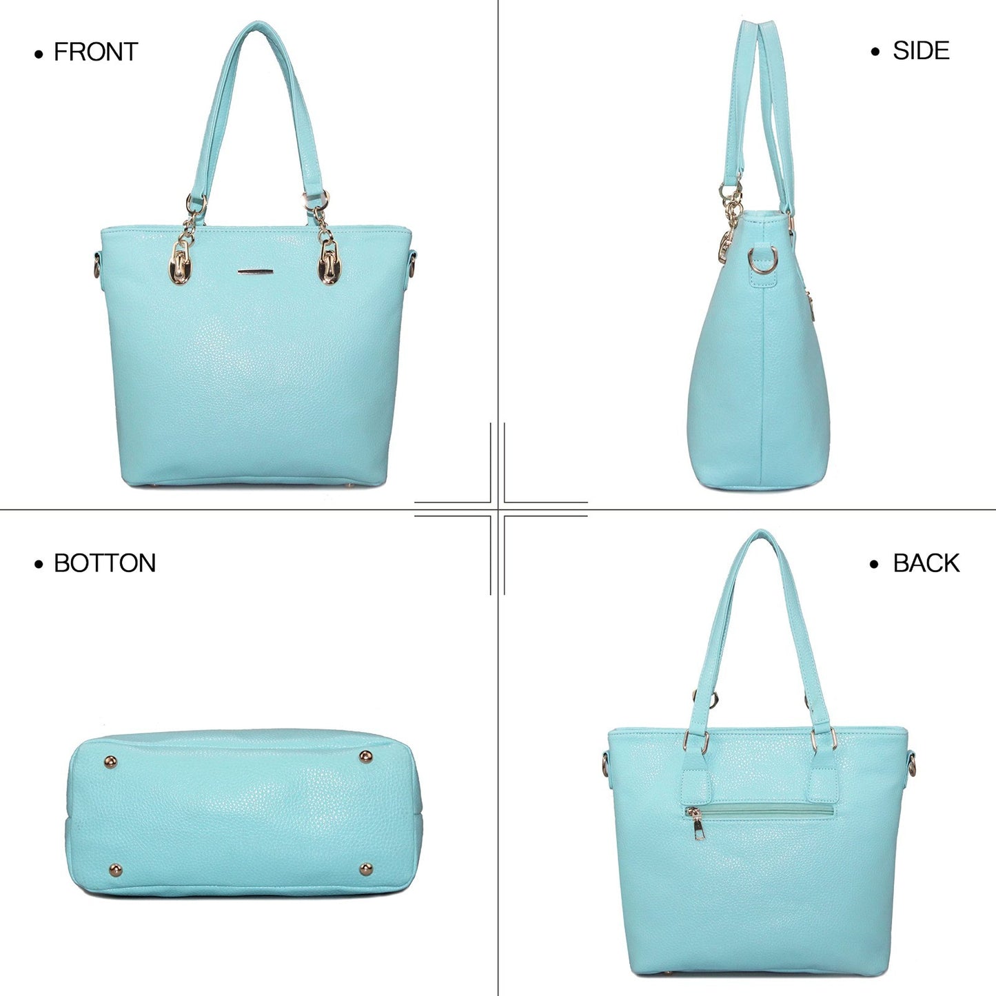 Designer Handbags for Women - Satchel Shoulder Tote Top Handle Purse - Stylish &4